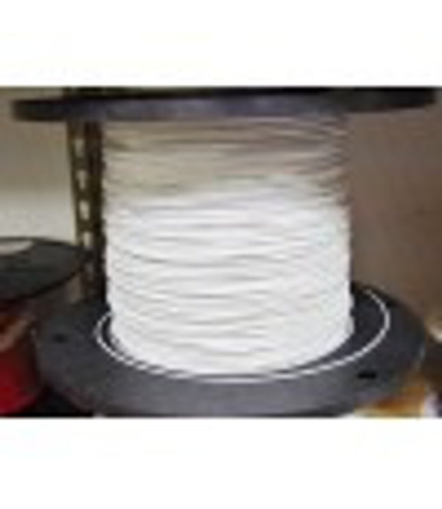 18 GAUGE WHITE TEFZEL (MIL-W-22759/ 16-18-9)