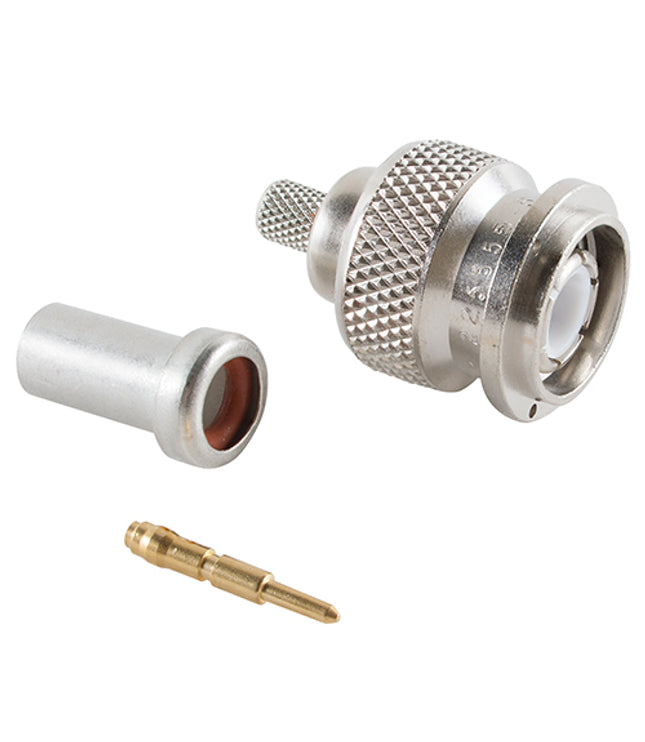 225555-6 TNC Dual Crimp Straight Connector,
