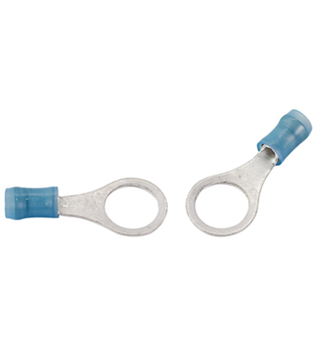 328996 16-14G #4 RING TERMINAL/ BLUE