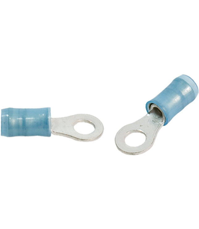 51864-1 16-14G #8 RING TERMINAL/ BLUE