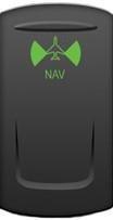 Rocker Switch Cover- Nav